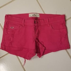 Hot pink Hollister shorts